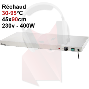 Location chauffe plat longueur 90cm pour buffet