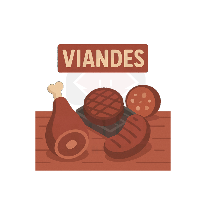 Viandes en gros