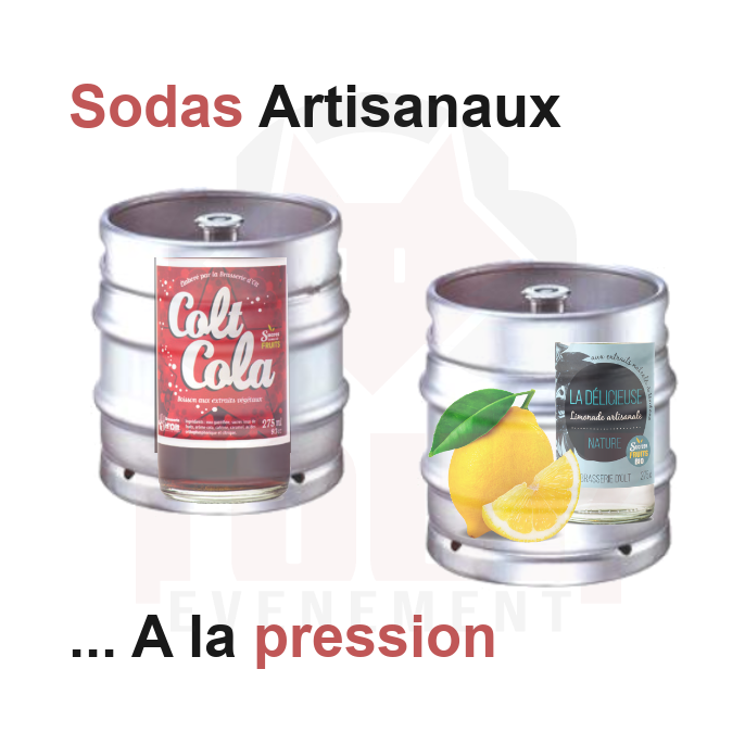 F&ucirc;t sodas artisanaux  pression - Toulouse