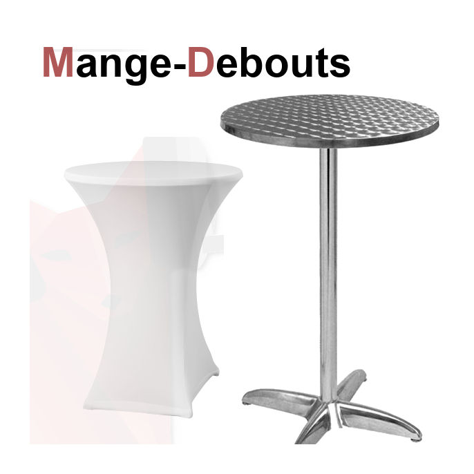 Location Mange-Debout & Tabourets  - Toulouse