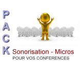 Packs Sono Conférences avec micros